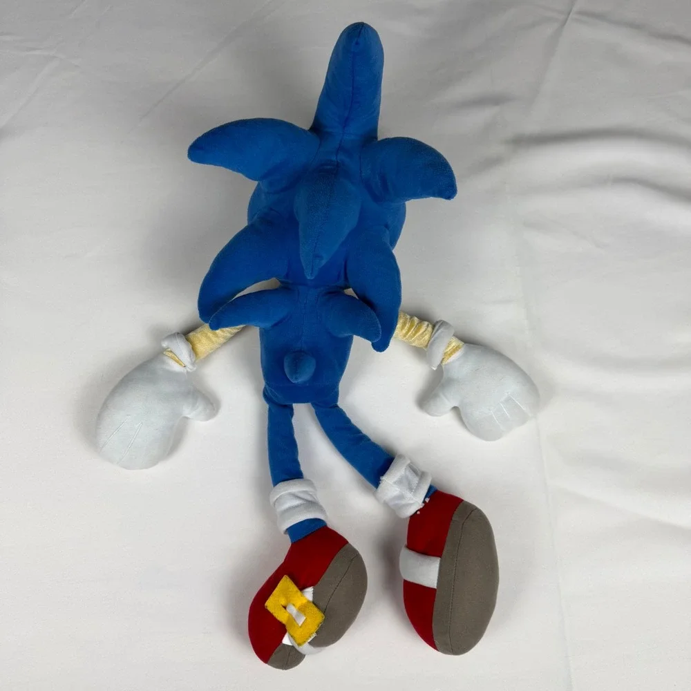 Sega Sonic the Hedgehog Large 24 Inch Plush‎ Stuffed Toy Blue Video Game Figure